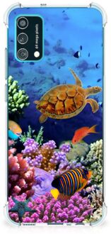 B2Ctelecom Silicone Back Cover Samsung Galaxy M02s | A02s Smartphone hoesje met doorzichtige rand Vissen