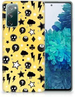 B2Ctelecom Silicone Back Cover Samsung Galaxy S20 FE Telefoon Hoesje Punk Yellow