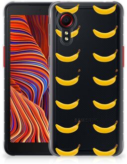 B2Ctelecom Silicone Back Cover Samsung Galaxy Xcover 5 Telefoonhoesje met Naam Banana