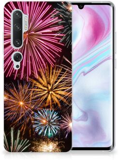 B2Ctelecom Silicone Back Cover Xiaomi Mi Note 10 Pro Vuurwerk