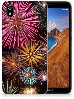 B2Ctelecom Silicone Back Cover Xiaomi Redmi 7A Vuurwerk