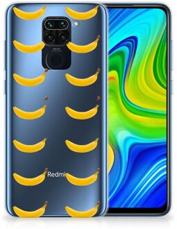 B2Ctelecom Silicone Back Cover Xiaomi Redmi Note9 Telefoonhoesje met Naam Banana