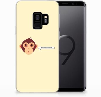 B2Ctelecom Silicone Backcase Samsung Galaxy S9 Monkey