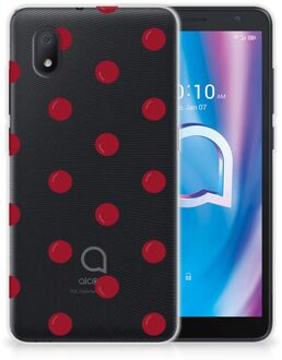 B2Ctelecom Silicone Case Alcatel 1B (2020) Telefoonhoesje Kersen