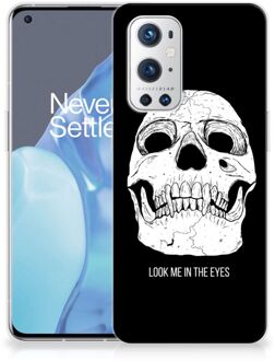 B2Ctelecom Silicone Case OnePlus 9 Pro Telefoonhoesje Skull Eyes