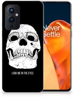 B2Ctelecom Silicone Case OnePlus 9 Telefoonhoesje Skull Eyes