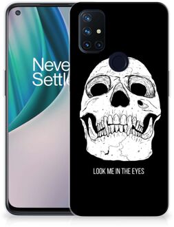 B2Ctelecom Silicone Case OnePlus Nord N10 5G Telefoonhoesje Skull Eyes