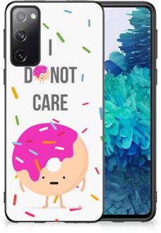 B2Ctelecom Silicone Case Samsung Galaxy S20 Smartphone Hoesje met Zwarte rand Donut