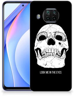 B2Ctelecom Silicone Case Xiaomi Mi 10T Lite Telefoonhoesje Skull Eyes