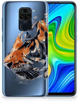 B2Ctelecom Silicone Case Xiaomi Redmi Note9 Telefoonhoesje Tiger