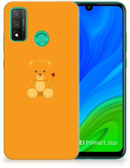 B2Ctelecom Silicone Hoesje Huawei P Smart 2020 GSM Hoesje Baby Beer