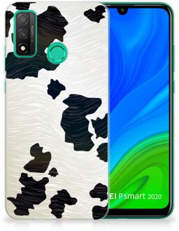 B2Ctelecom Silicone Hoesje Huawei P Smart 2020 GSM Hoesje Koeienvlekken