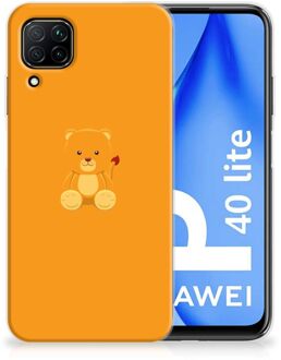 B2Ctelecom Silicone Hoesje Huawei P40 Lite GSM Hoesje Baby Beer