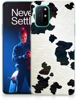 B2Ctelecom Silicone Hoesje OnePlus 8T GSM Hoesje Koeienvlekken