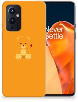 B2Ctelecom Silicone Hoesje OnePlus 9 GSM Hoesje Baby Beer