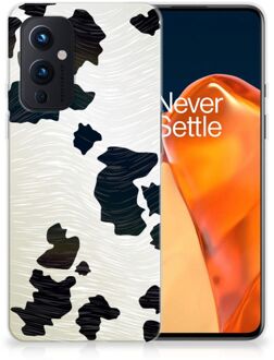 B2Ctelecom Silicone Hoesje OnePlus 9 GSM Hoesje Koeienvlekken