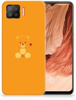 B2Ctelecom Silicone Hoesje OPPO A73 4G GSM Hoesje Baby Beer