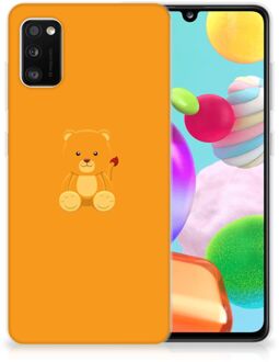 B2Ctelecom Silicone Hoesje Samsung Galaxy A41 GSM Hoesje Baby Beer