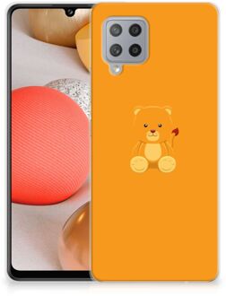 B2Ctelecom Silicone Hoesje Samsung Galaxy A42 GSM Hoesje Baby Beer