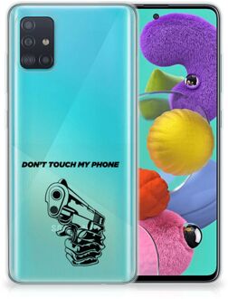 B2Ctelecom Silicone hoesje Samsung Galaxy A51 Gun DTMP