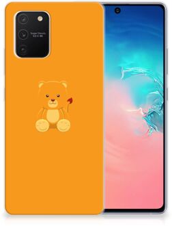 B2Ctelecom Silicone Hoesje Samsung Galaxy S10 Lite GSM Hoesje Baby Beer