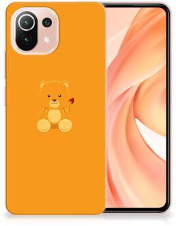 B2Ctelecom Silicone Hoesje Xiaomi Mi 11 Lite GSM Hoesje Baby Beer