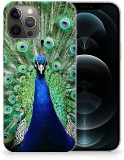 B2Ctelecom Siliconen Back Cover iPhone 12 Pro Max GSM Hoesje Pauw