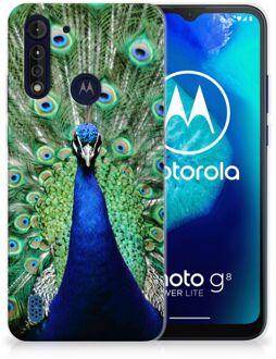 B2Ctelecom Siliconen Back Cover Motorola Moto G8 Power Lite GSM Hoesje Pauw