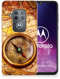 B2Ctelecom Siliconen Back Cover Motorola One Zoom Kompas