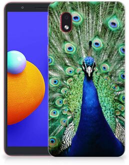 B2Ctelecom Siliconen Back Cover Samsung Galaxy A01 Core GSM Hoesje Pauw