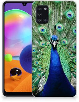 B2Ctelecom Siliconen Back Cover Samsung Galaxy A31 GSM Hoesje Pauw