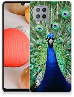 B2Ctelecom Siliconen Back Cover Samsung Galaxy A42 GSM Hoesje Pauw