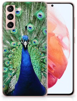 B2Ctelecom Siliconen Back Cover Samsung Galaxy S21 GSM Hoesje Pauw