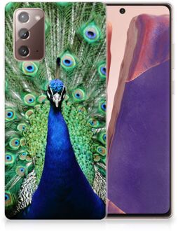 B2Ctelecom Siliconen Back Cover Samsung Note 20 GSM Hoesje Pauw