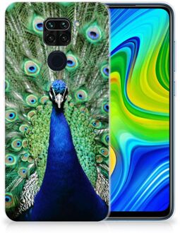 B2Ctelecom Siliconen Back Cover Xiaomi Redmi Note9 GSM Hoesje Pauw