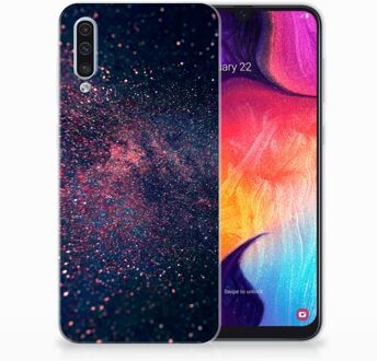 B2Ctelecom Siliconen Backcase Samsung Galaxy A50 Hoesje TPU Design Stars