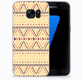 B2Ctelecom Siliconen Backcase Samsung S7 Aztec Yellow