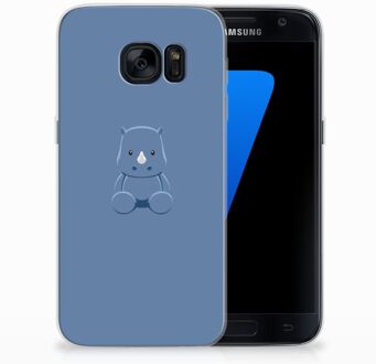 B2Ctelecom Siliconen Backcase Samsung S7 Baby Rhino