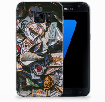 B2Ctelecom Siliconen Backcase Samsung S7 Badges