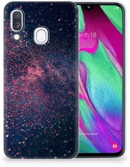 B2Ctelecom Siliconen Backcover Samsung Galaxy A40 Hoesje TPU Design Stars