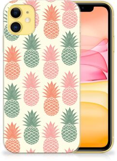 B2Ctelecom Siliconen Case iPhone 11 Ananas