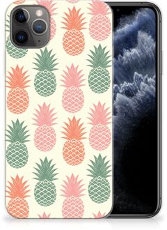 B2Ctelecom Siliconen Case iPhone 11 Pro Max Ananas