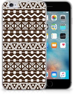 B2Ctelecom Siliconen Case iPhone 6 | 6S Aztec Brown