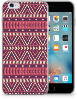 B2Ctelecom Siliconen Case iPhone 6 | 6S Aztec Purple