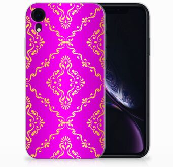 B2Ctelecom Siliconen Case iPhone XR Barok Roze