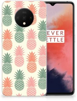 B2Ctelecom Siliconen Case OnePlus 7T Ananas