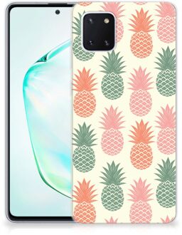 B2Ctelecom Siliconen Case Samsung Galaxy Note 10 Lite Ananas