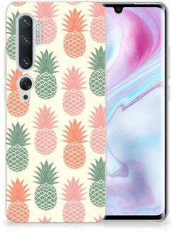 B2Ctelecom Siliconen Case Xiaomi Mi Note 10 Pro Ananas