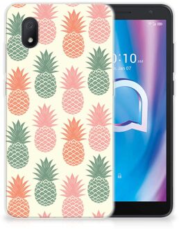 B2Ctelecom Siliconen Hoesje Alcatel 1B (2020) GSM Hoesje Ananas