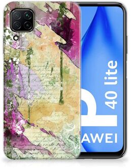 B2Ctelecom Siliconen Hoesje Huawei P40 Lite GSM Hoesje Customize Schilderij